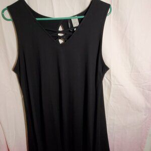 New Directions Little Black Knit Dress